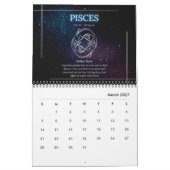 Zodiac Calander 2024 Calendrier Astrologie (Mar 2027)