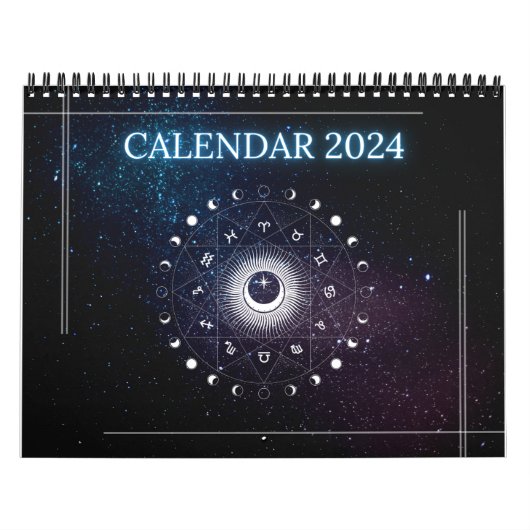 Zodiac Calander 2024 Calendrier Astrologie (Protection)