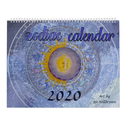 Zodiac Calendar 2020 Kalender (Hoes)