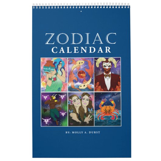 Zodiac Calendar Kalender (Hoes)