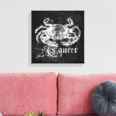 Zodiac  Cancer Canvas Afdruk (Insitu (Woonkamer))