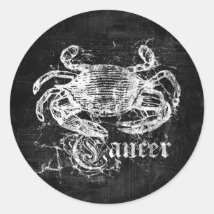 Zodiac Cancer Ronde Sticker