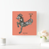 Zodiac: Capricorn, 1482 Vierkante Klok (Huis)