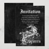 Zodiac  Capricorn Kaart (Voorkant / Achterkant)