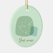 Zodiac Capricorn Keramisch Ornament (Rechts)