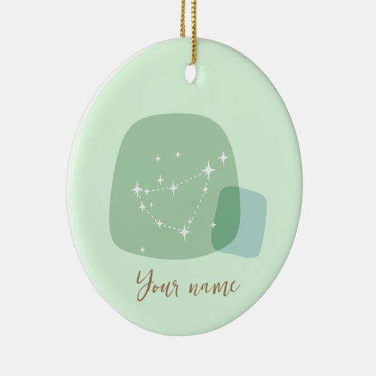 Zodiac Capricorn Keramisch Ornament (Rechts)