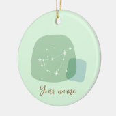 Zodiac Capricorn Keramisch Ornament (Links)