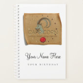 Zodiac - Capricorn - Personalized Day Planner (Voorkant)