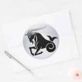 Zodiac Capricorn Ronde Sticker (Envelop)