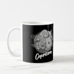 Zodiac Capricorn Symbol Coffee Mok