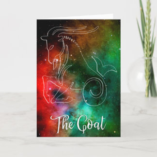 Zodiac: Capricorn "The Goat" Kaart