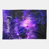 Zodiac: Capricorn Theedoek (Horizontaal)