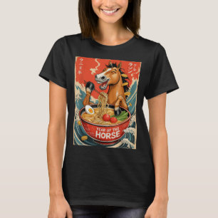 Zodiac Chinees Nieuwjaar van het Paard 2026 Ramen T-shirt