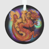 Zodiac chinois 2024 Année de l'ornement du dragon (dos)