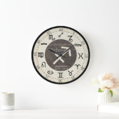 Zodiac Clock - Sagittarius Grote Klok (Huis)