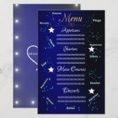 Zodiac constellaties (Voorkant / Achterkant)