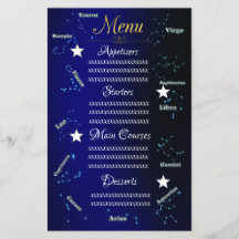 Zodiac constellaties