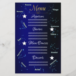 Zodiac constellaties