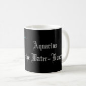 Zodiac Constellation Aquarius Café Mug (Devant droit)