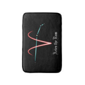 Zodiac Constellation Aries Bath Mat (Voorkant Verticaal)