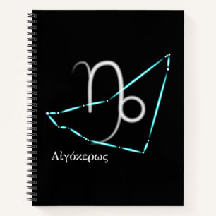 Zodiac Constellation Capricorn Notitieboek