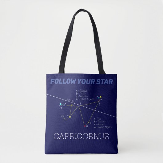 Zodiac Constellation Capricornus Draagtas (Voorkant)