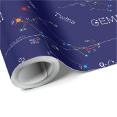Zodiac Constellation Gemini Cadeaupapier (Rol Hoek)