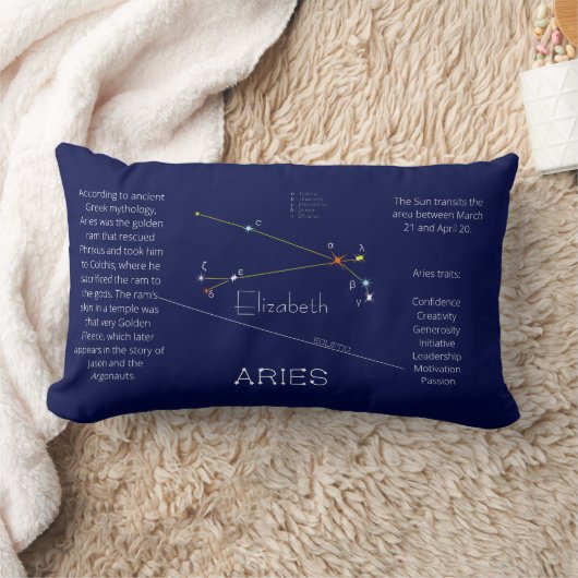 Zodiac Constellation is grappig uniek Kussen (Deken)
