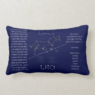 Zodiac Constellation Leo Funny Unique Kussen