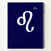 Zodiac Constellation Leo Notitieboek (Achterkant)