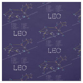 Zodiac Constellation Leo Stof (Swatch)