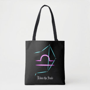 Zodiac Constellation Libra Canvas tas