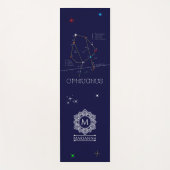 Zodiac Constellation Ophiuchus Yogamat (Voorkant)