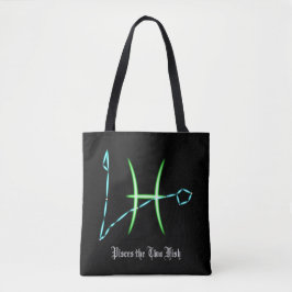 Zodiac Constellation Pisces Canvas tas