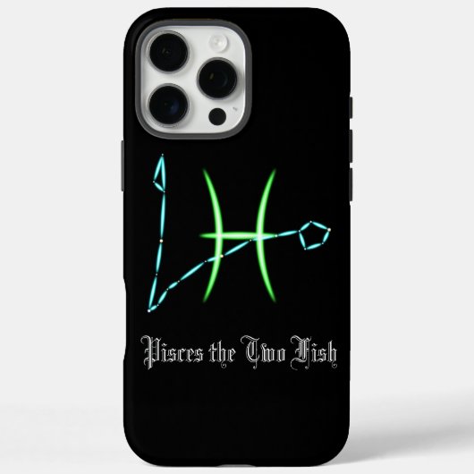 Zodiac Constellation Pisces Hoesje-Mate iPhone Cas Case-Mate iPhone Case (Achterkant)