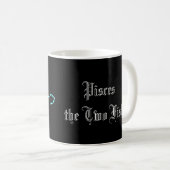 Zodiac Constellation Pisse La Mug De Café (Devant droit)