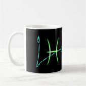 Zodiac Constellation Pisse La Mug De Café (Gauche)
