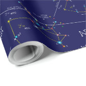 Zodiac Constellation Sagittarius Cadeaupapier (Rol Hoek)
