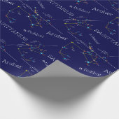 Zodiac Constellation Sagittarius Cadeaupapier (Hoek)