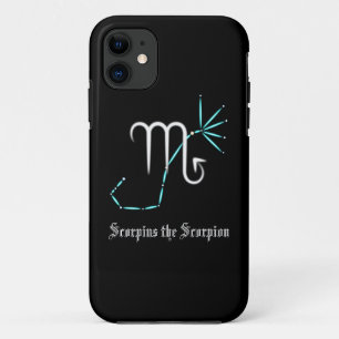 Zodiac Constellation Scorpio Hoesje-Mate iPhone Ca iPhone 11 Hoesje