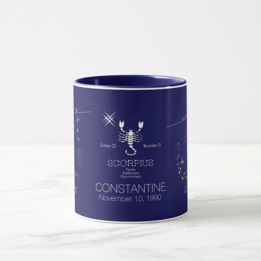 Zodiac Constellation Scorpius Mok (Midden)
