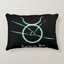 Zodiac Constellation Taurus Accent Pillow Kussen