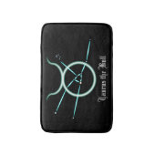 Zodiac Constellation Taurus Bath Mat (Voorkant Verticaal)
