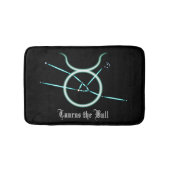 Zodiac Constellation Taurus Bath Mat (Voorkant)