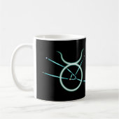 Zodiac Constellation Taurus Café Mug (Gauche)