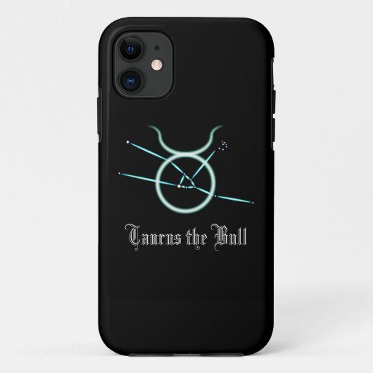 Zodiac Constellation Taurus Hoesje-Mate iPhone Cas Case-Mate iPhone Case (Achterkant)
