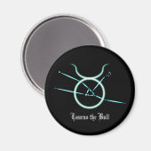 Zodiac Constellation Taurus Magnet Magneet (Voorkant / Achterkant)