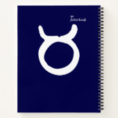Zodiac Constellation Taurus Notitieboek (Achterkant)