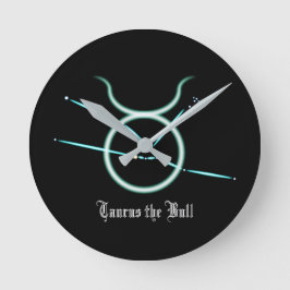 Zodiac Constellation Taurus  Ronde Klok