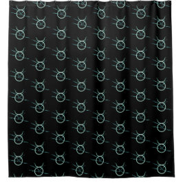 Zodiac Constellation Taurus Shower Curtain Douchegordijn